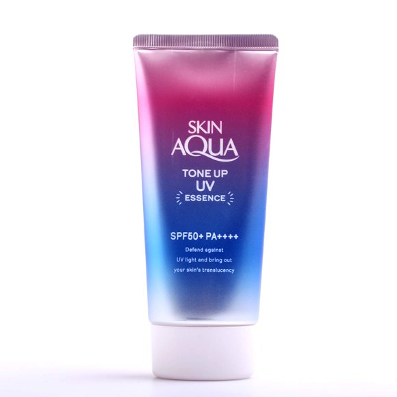 Protector solar para piel Aqua Tone Up UV Essence SPF 50 PA++++ 80 ml