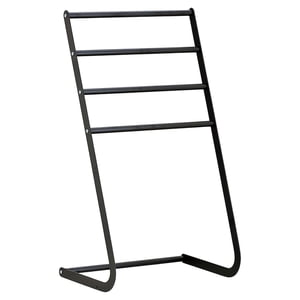 Bothyi - Toallero De Pie De 4 Niveles Para Mantas Junto A La Bañera O La Ducha.