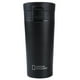 thumbnail image 3 of Mug Acero Inoxidable Tapa Con Pulsador y Antideslizante 380ml Negro, 3 of 3