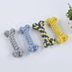 thumbnail image 1 of Interactive Dog Toy: 1pc Bone Cotton Rope Chew Knot Toy for Dogs & Cats, 1 of 4