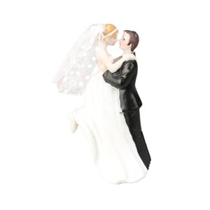 Magideal - Adorno Para Tarta De Boda, Estatua De Pareja, Escultura Pequeña, Muñeca Para Pastel De Boda, Mini Estatuilla, Decoración De Pastel Para Fiesta Del Día