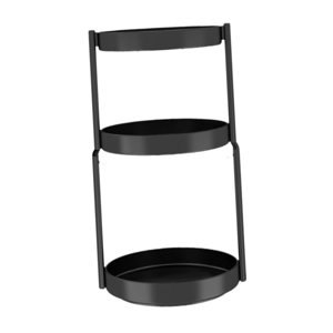 Magideal - Estante De Especias Con Rotación De 360, Estante De Almacenamiento De Condimentos Giratorio, Organizador De Condimentos Giratorio Para Ahorrar Espacio Tres Capas 30Cm