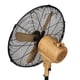 thumbnail image 4 of Ventilador Pedestal Kzf-1616F Negro con madera 16, 4 of 6