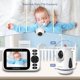 thumbnail image 5 of Monitor para bebé HelloBaby de 3.2" con 3 cámaras, sin WiFi y visión nocturna, 5 of 9