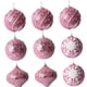 thumbnail image 1 of Adornos de bolas rosas para de Navidad, decoración de de Navidad, Material de espuma decorativo para festival, decoración interior multius, 1 of 5