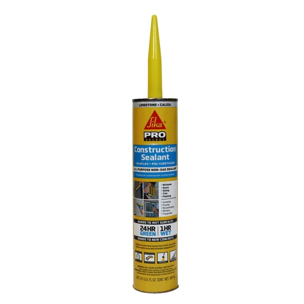 Sellador SIKA Sikaflex de poliuretano, 300 ml, resistente a la intemperie, se puede pintar