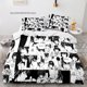 thumbnail image 1 of Death Note Bedding Set Single Twin Full Queen King Size Bed Set Aldult Kids Bedroom Duvetcover Sets 3D Anime Death Note 172-218 Bed Sheets, 1 of 5