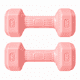 thumbnail image 1 of Par Mancuernas Hexagonales PVC 5 Kg c/u Pesas Fitness 10 Kg Total, 1 of 3