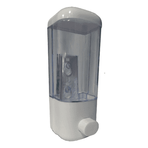 Genérico - Pack 10 Un Dispensador De Jabon Lavaloza Alcohol Gel 500 Ml Blanco