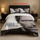 thumbnail image 1 of Hugh Laurie Classic Lines IT'S NOT LUPUS House Doctor Close-Up Pattern Three-Piece Set Soft And Comfortable Bedding Set Suitable for All Seasons, 1 of 1