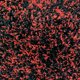 thumbnail image 2 of Alfombra Shaggy Bicolor 150x200 Red Black, 2 of 5