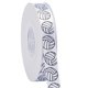 thumbnail image 1 of Cinta de Satén Voleibol Voeveca, 5/8 pulg (1,6 cm) x 25 yd (22,9 m), Blanca, 1 of 1