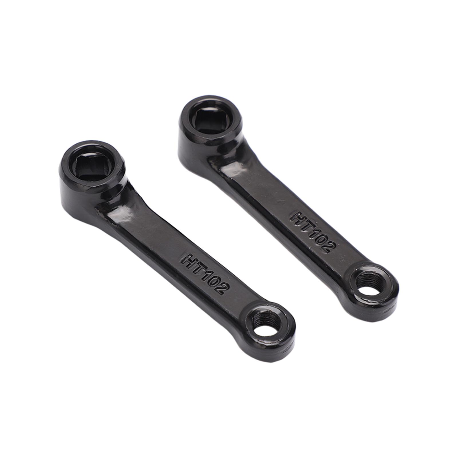 Ioensy - Juego De Bielas Para Bicicleta, Brazo De Manivela De Aluminio Para Bicicleta Plegable, Accesorios Para Bicicleta De Carretera, Brazo De Manivela 102