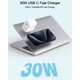 thumbnail image 2 of Adaptador de corriente USB C Charger UCCRIE de 30 W para MacBook Pro/Air, 2 of 7