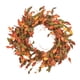 thumbnail image 5 of Corona Floral De 20 Pulgadas, Corona De Cosecha, Corona De Calabaza Para Decoración De Fiestas, 5 of 5