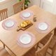 thumbnail image 3 of Juego de 6 Manteles Individuales Redondos Diseño Hueco para Decoración de Mesa de Comedor Lavable Mantel de Mesa de Cocina Oro Rosa 15 pulgadas, 3 of 6