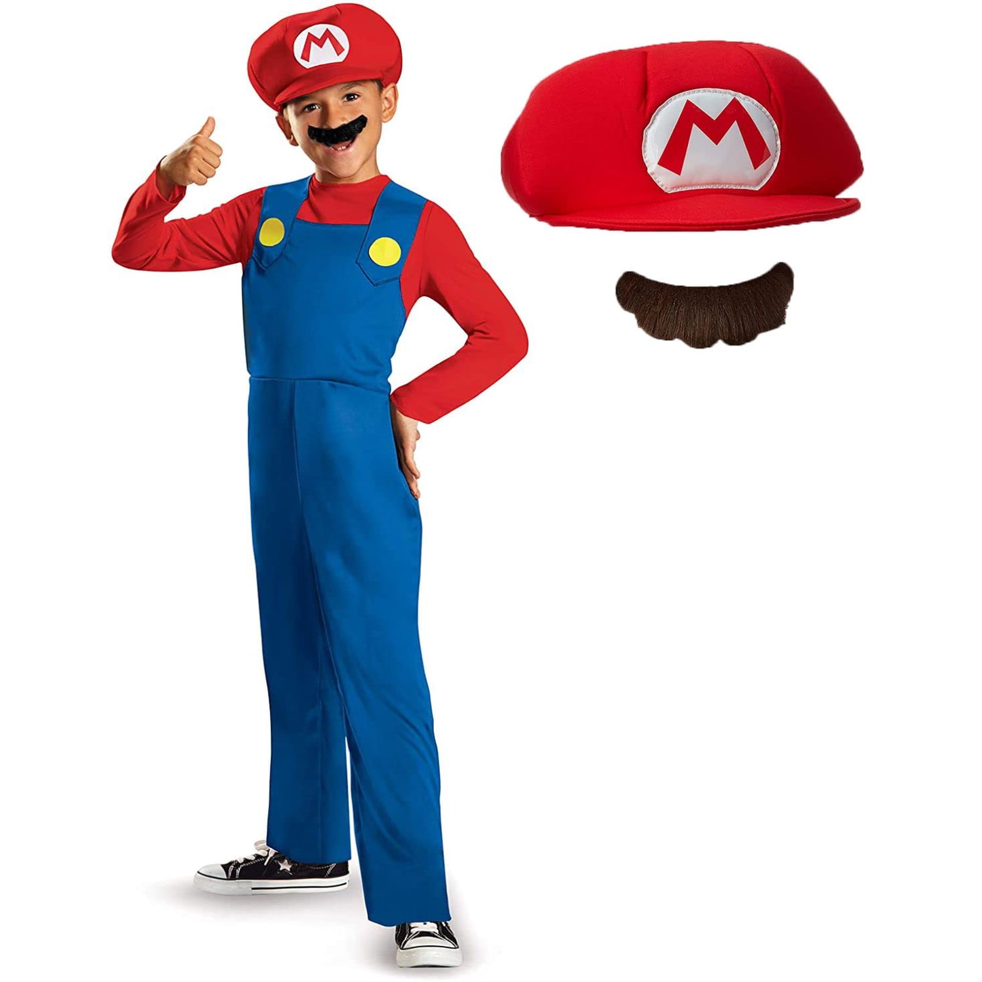 Disguise - Disfraz Disfraz Nintendo Super Mario Bros Classic De 4 A 6 Años