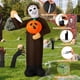 thumbnail image 3 of Inflable COMIN 183 cm Calabaza Asesina con LEDs, 3 of 6