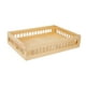 thumbnail image 1 of Canasto De Almacenamiento De Madera, Canasto Decorativa Para Aperitivos, Verduras, Libros, L, 1 of 3