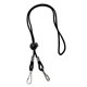 thumbnail image 4 of 1 / 3Pcs Soporte De Correa De Cadena De Cordón Ajustable Para El Cuello Negro 1Pcs, 4 of 5
