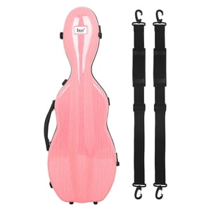 Magideal - Estuche Para Violín 4/4 Con Protección De Termómetro, Bolsa De Transporte Portátil Duradera Para Violín, Caja De Almacenamiento Para Regalo Para , Rosa