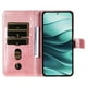 thumbnail image 5 of Funda con Cremallera para Xiaomi Poco M7 Pro 5G, Carcasa Cartera de Cuero PU con Soporte y Tarjetero, 5 of 6