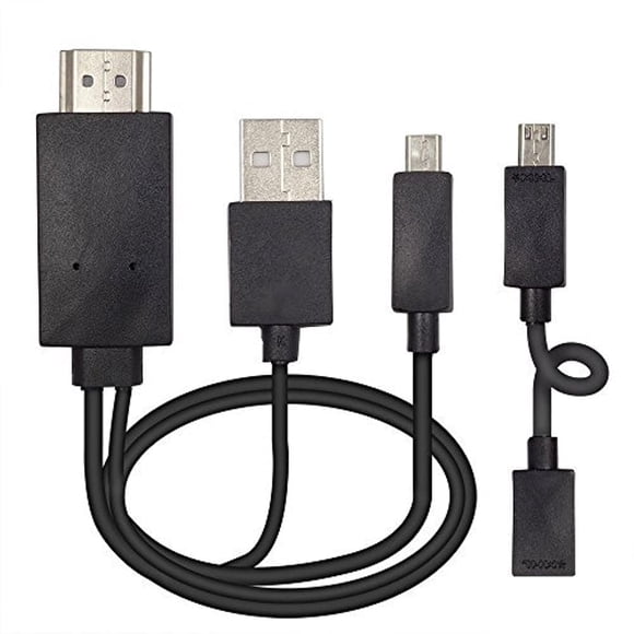 Cable adaptador micro USB MHL a HDMI de 2 m para Samsung Galaxy