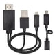 thumbnail image 1 of Cable adaptador micro USB MHL a HDMI de 2 m para Samsung Galaxy, 1 of 7