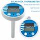 thumbnail image 2 of Termómetro LCD digital alimentado por energía solar grande flotante fácil de leer para la temperatura del agua resistente al rompimiento con cadena para piscinas al aire libre y cubiertas sp, 2 of 3
