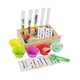 thumbnail image 2 of Rainbow Clip Bead Puzzle Math Manipulatives Clip Bead Game Para Niños Niños, 2 of 3