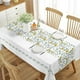 thumbnail image 1 of Manteles Antimanchas 140x220 cm - Blanco Flores Amarillas M22, 1 of 1