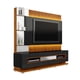 thumbnail image 2 of Estante Home Solare Preto Freijo, 2 of 5