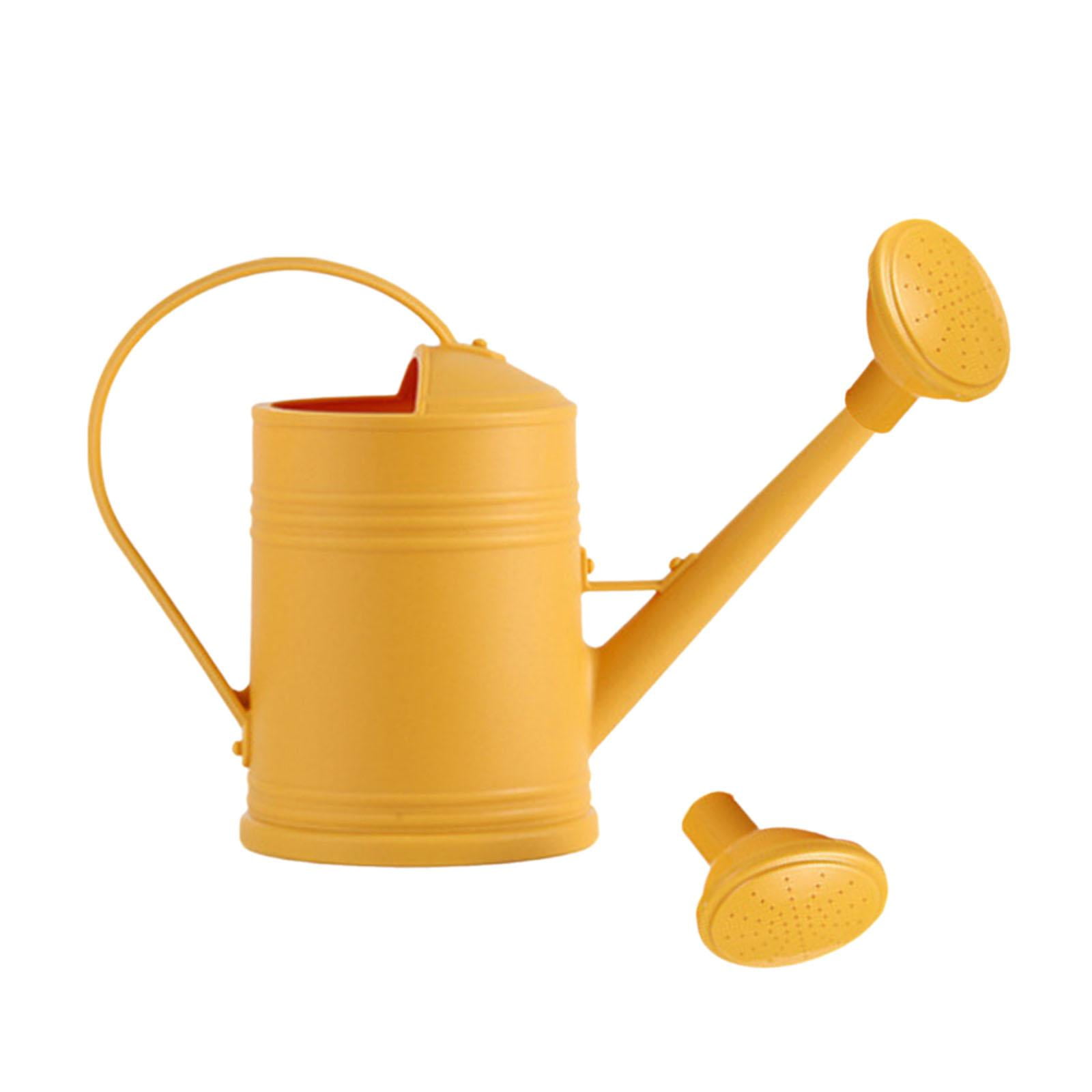 Ioensy - Regadera Herramienta De Jardinería Decorativa Para Plantas De Interior Macetas Plantas De Exterior Amarillo