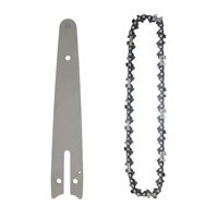 Ioensy - Cadena De Sierra Guía Y Barra Guía Para Cortar Madera Contrachapada Y Tallar Suelos Laminados De 8 Pulgadas