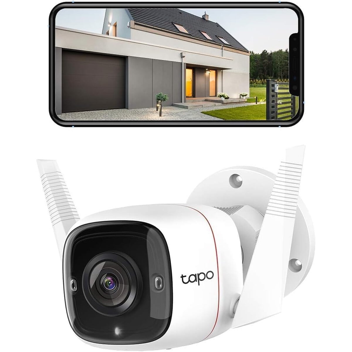 Camara Seguridad Exterior Tapo C310 2k Ip66 Wifi Alexa