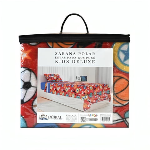 Sábanas Polar Kids 1.5 Plazas / Balones – Doral