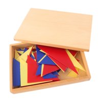 Magideal - Material De Aprendizaje De Gramática Montessori, Juego De Ejercicios De Adjetivos Para El Aprendizaje De Gramática, Juguete Portátil Básico Para Niños