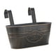 thumbnail image 3 of Maceta De Barandilla Para Balcón, Maceta Colgante, Cubo, Maceta De Ventana De Hierro De Metal, Caja Negra, 3 of 5