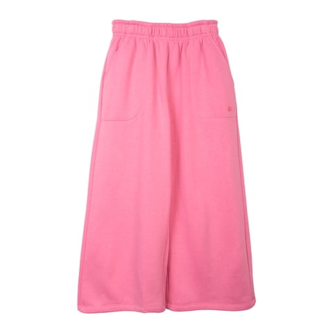 Pillin - Pantalón Buzo Niña Wide Leg Rosado