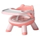 thumbnail image 2 of Silla De Comedor Para Bebés Silla De Alimentación Para Bebés Con Bandeja Extraíble Comfort Pink, 2 of 5