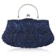 thumbnail image 1 of Bolso de mano EROUGE 29 cm con lentejuelas y cuentas florales, 1 of 4