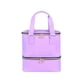 thumbnail image 5 of Bolsa de almacenamiento de esmalte de uñas de 2 niveles Bolsa de transporte de herramientas portátiles de arte de uñas portátiles Caja de soporte de violeta, 5 of 5