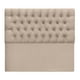 thumbnail image 1 of Respaldo Capitone Premium Super King Felpa Beige, 1 of 2
