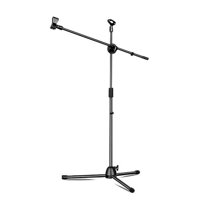 Genérico - Soporte Atril Microfono Pedestal Altura Ajustable