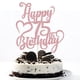 thumbnail image 5 of Adorno Para Tartas Con Purpurina En Oro Rosa Feliz 75 Cumpleaños, 5 of 8