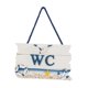 thumbnail image 5 of Letrero De WC Estilo Mediterráneo Para Puerta De Ba?o, Inodoro, Guardarropa, Anillo De Natación, 5 of 5
