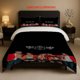 thumbnail image 1 of Mexican Idol Group RBD Red and White Promotional Photo Pattern Set Soft and Comfortable Bedding Set Suitable for All Seasons, 1 of 5