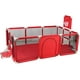 thumbnail image 1 of Corral Seguridad Bebes Con Aro De Basket 180cm Rojo, 1 of 3