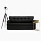 thumbnail image 2 of Sofa 3C Valeria Chenille Negro, 2 of 3