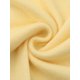 thumbnail image 5 of INSPIRE CHIC Blusa Fruncida para Mujer de Regreso a Clases con Botones Decorativos Cuello en V Manga 3/4 Top de Punto Sólido Amarillo Claro L, 5 of 6